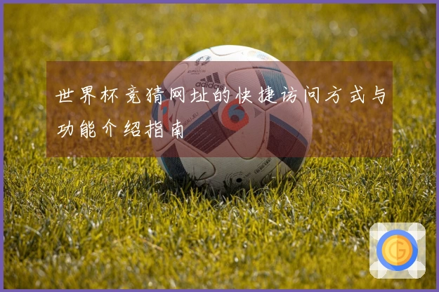 世界杯竞猜网址的快捷访问方式与功能介绍指南